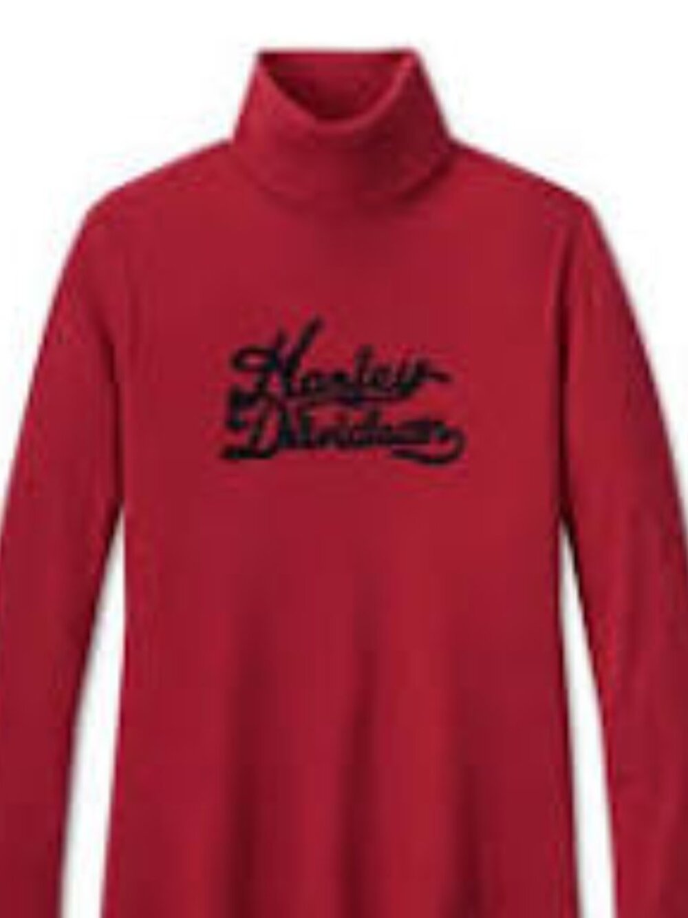 Women's Harley-Davidson Red Turtleneck